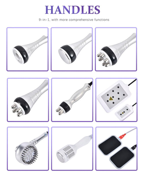 9-in-1 facial and body machine with attachments photo 10