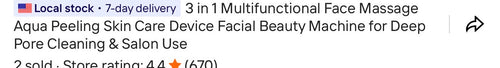 Facial unit and tools