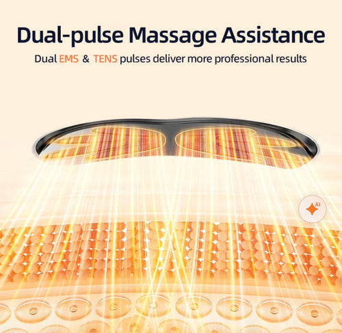 EMS pulse fitness waist belt product photo and features