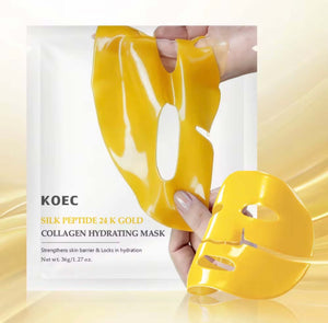 Beautivana 24K Gold Collagen Hydrating Face Mask