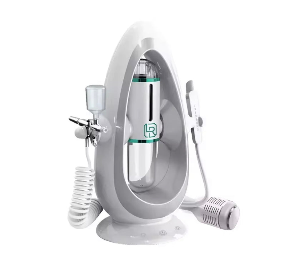 Beautivana 3-in-1 Hydra-Oxygen facial machine on white background