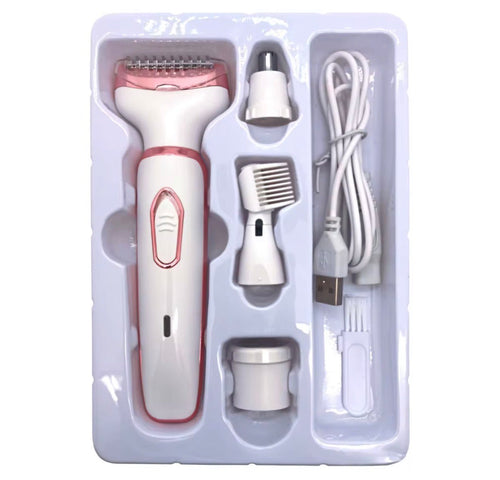 Beautivana 4 - in - 1 Women's Electric Grooming & Shaving Kit - Beautivana