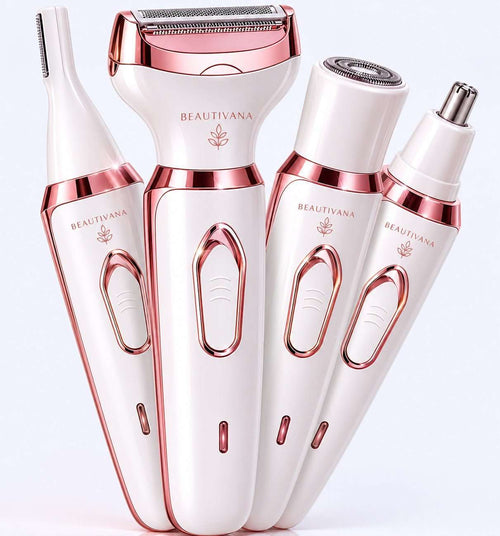 Beautivana 4-in-1 Women's Electric Grooming & Shaving Kit - Beautivana