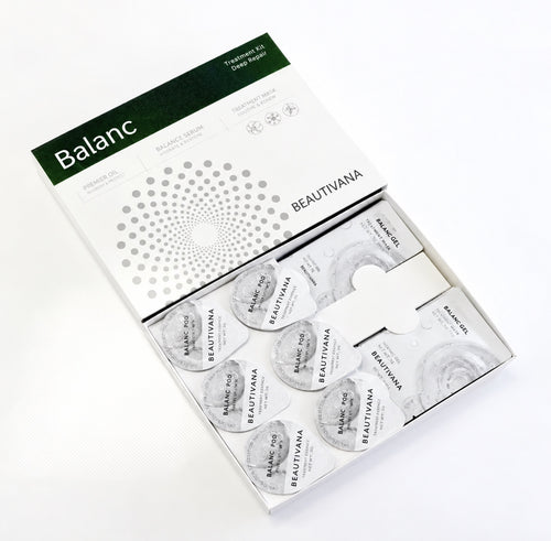 Beautivana Balanc treatment kit open box