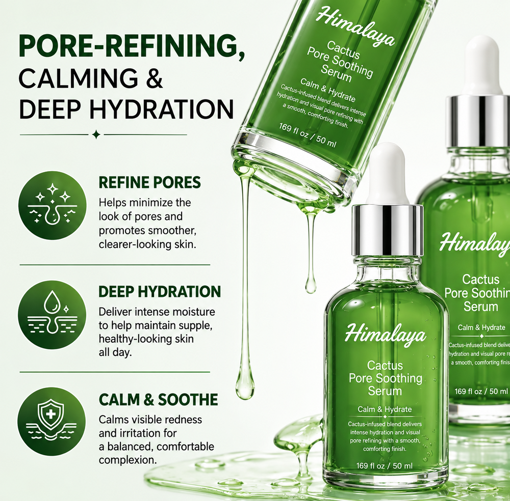 Beautivana Cactus Hydrating Facial Serum skincare image
