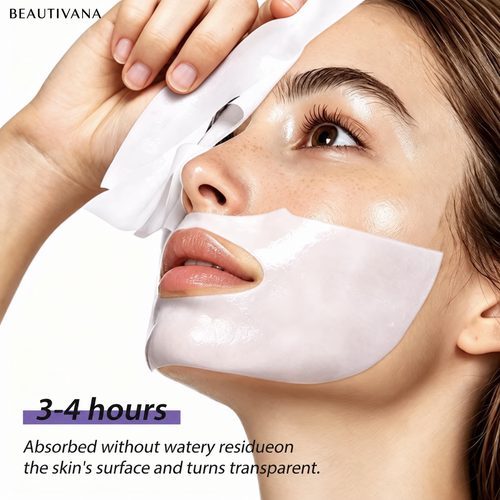 Beautivana collagen mask application
