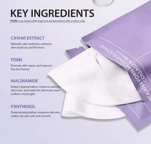 Beautivana Caviar PDRN mask key ingredients
