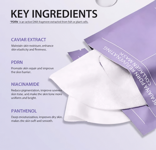 Beautivana Caviar PDRN mask key ingredients