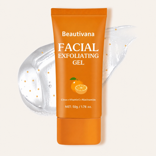 Beautivana Citrus Vitamin C Facial Exfoliating Gel 1.76 oz