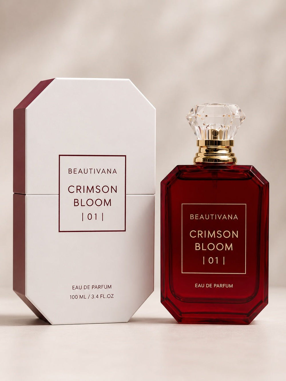 Beautivana Crimson Bloom| 01 Eau de Parfum - Beautivana