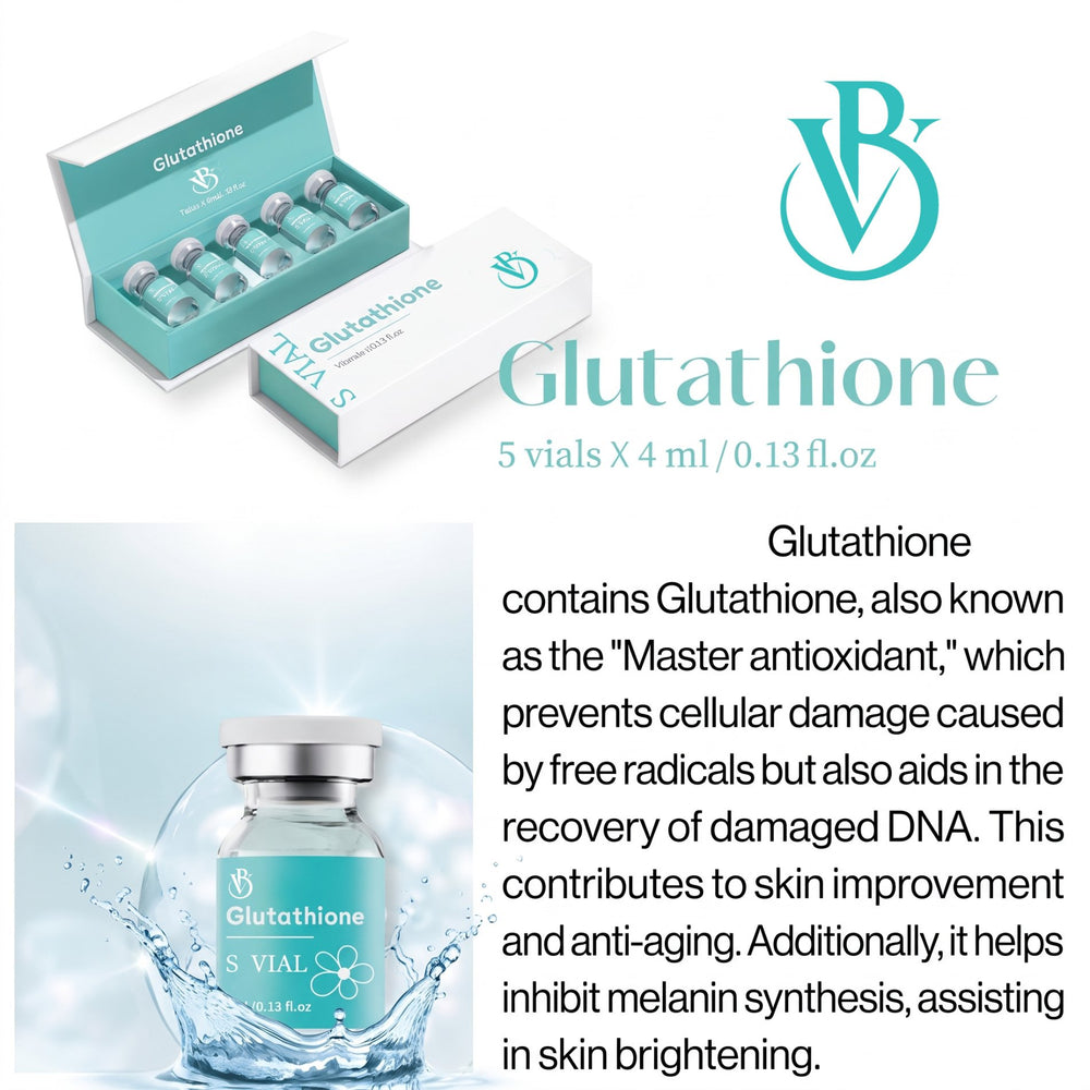 Beautivana Glutathione Topical Skincare Ampoules – 5 x 4 mL