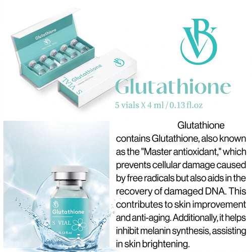 Beautivana Glutathione Topical Skincare Ampoules – 5 x 4 mL