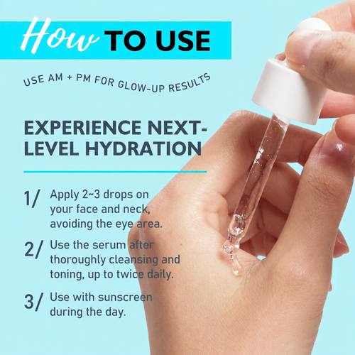 How to apply Beautivana HA-Cica Moisture Serum