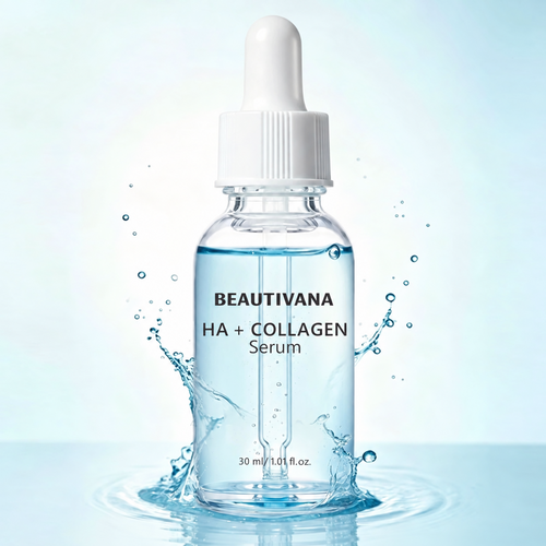 Beautivana HA and Collagen Hydrating Serum 30 ml bottle