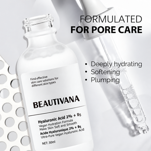 Beautivana Hyaluronic Acid 2% and B5 Serum hydration benefits