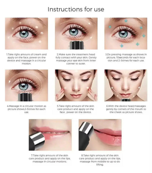 Beautivana Heated Eye Massager Pen product view