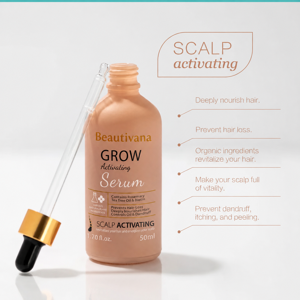 Beautivana scalp serum for daily hair care