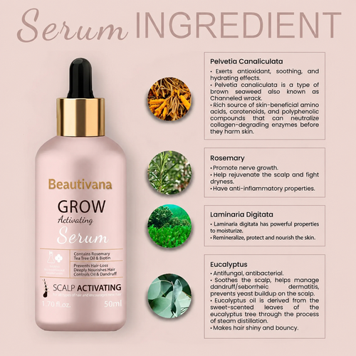 Beautivana Hydrating Scalp Care Serum bottle