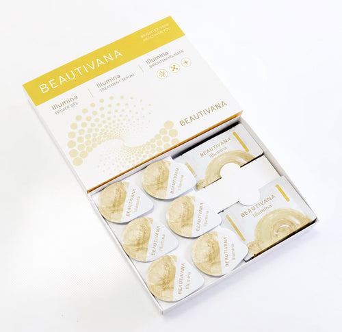 Beautivana Illumina Oxygen Bubble Pod facial treatment kit
