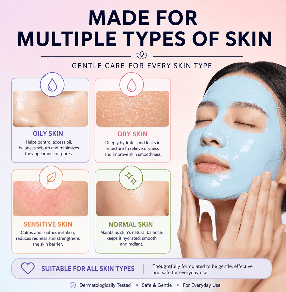 Beautivana hydrating jelly mask collection 650g