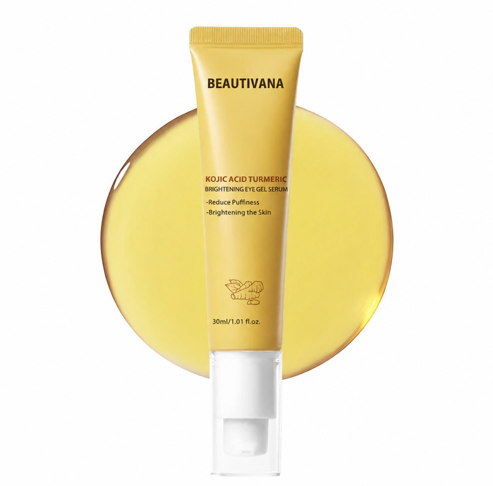 Beautivana Kojic Acid Turmeric Brightening Eye Gel Serum 30 ml front product image