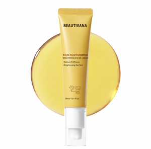 Beautivana Kojic Acid Turmeric Brightening Eye Gel Serum 30 ml front product image