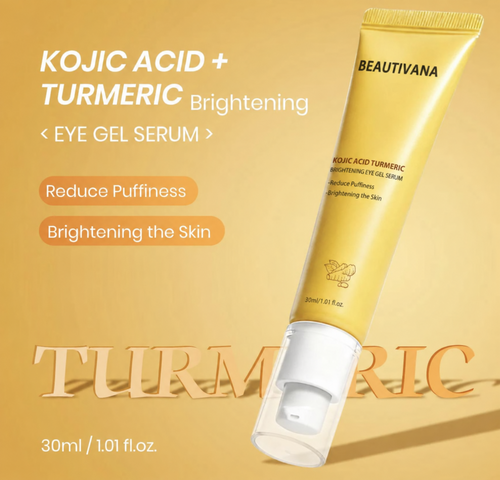Beautivana brightening eye gel serum for puffiness and dull-looking skin