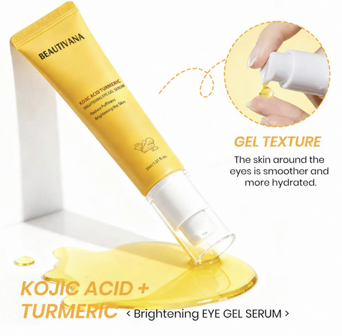 Beautivana brightening eye gel serum texture