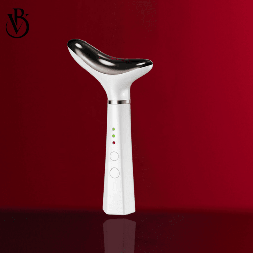 Beautivana LED Neck Massager with 3 Color Light Modes