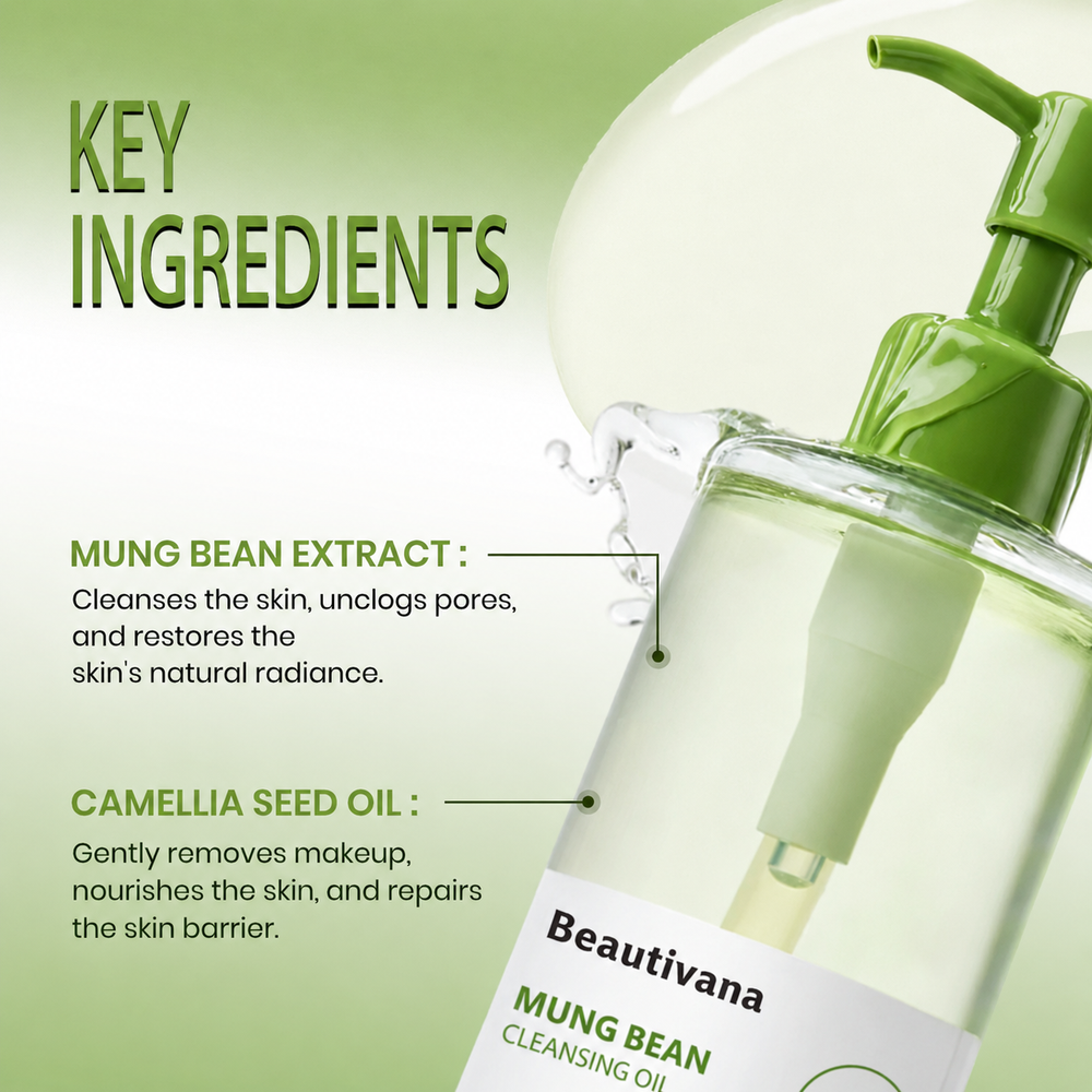Beautivana cleansing oil for double cleansing routines