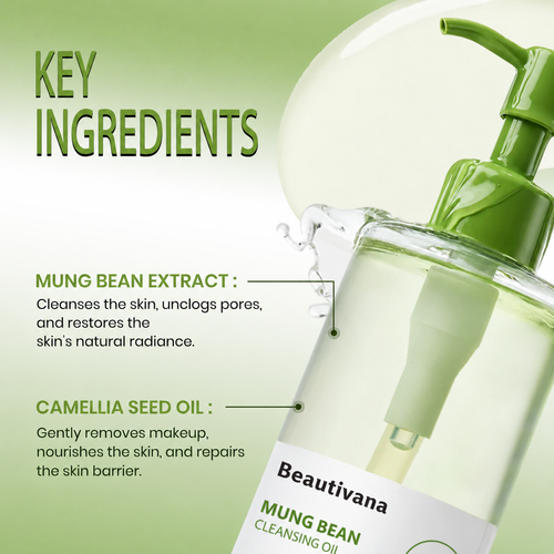 Beautivana cleansing oil for double cleansing routines
