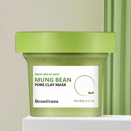 Beautivana Mung Bean Pore Clay Mask 90g