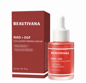 Beautivana NAD and EGF Collagen Firming Serum 30 ml with box