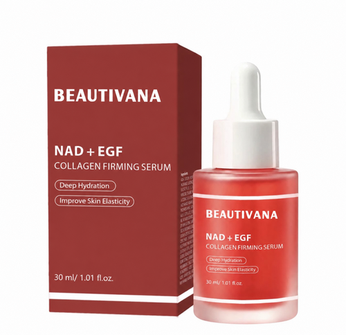 Beautivana NAD and EGF Collagen Firming Serum 30 ml with box