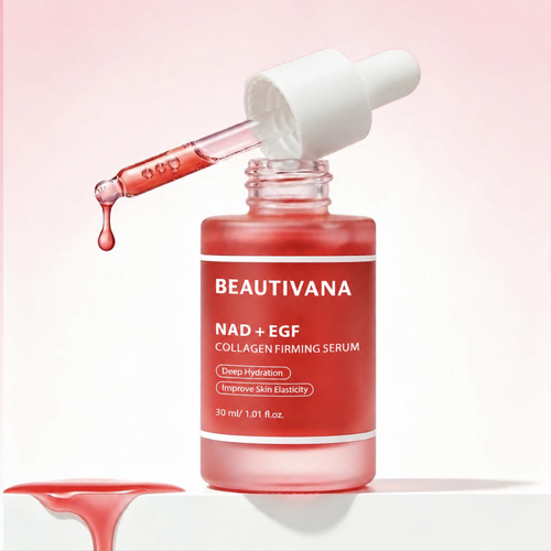 Beautivana NAD and EGF Collagen Firming Serum front product image