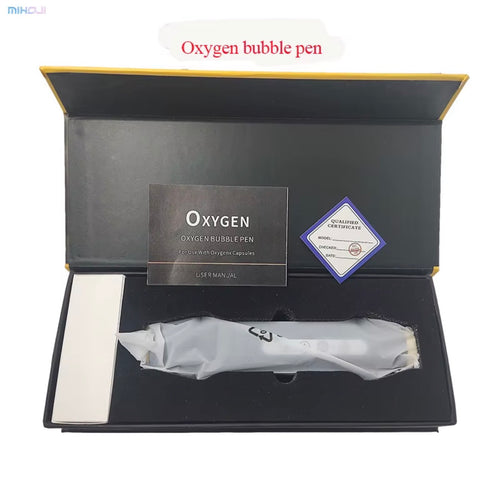Oxygen bubble pen presentation box and manual