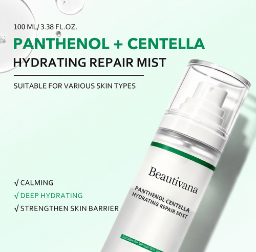 How to use Beautivana Panthenol and Centella Hydrating Mist