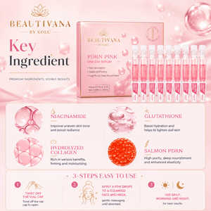 Beautivana PDRN hydrating serum ampoule set image