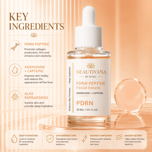 Beautivana PDRN Peptide Hydrating Facial Serum - Beautivana