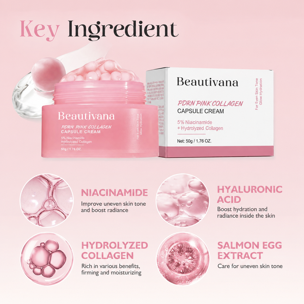 Beautivana PDRN collagen facial moisturizer
