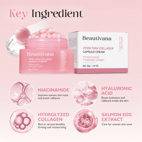 Beautivana PDRN collagen facial moisturizer