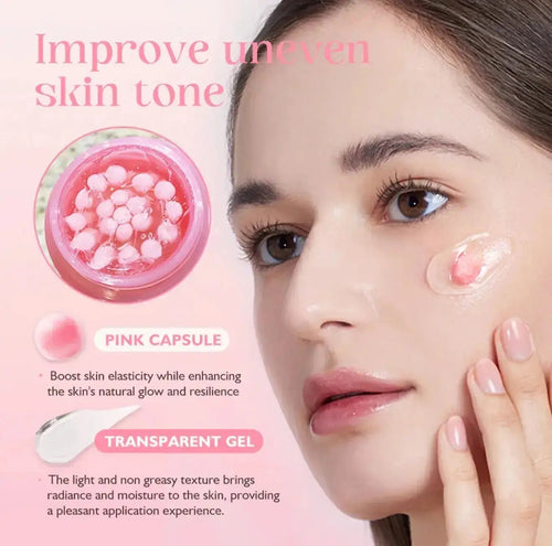 Beautivana PDRN Pink Collagen Face Cream with 5% niacinamide
