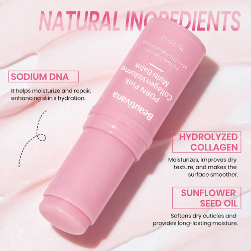 Beautivana PDRN Pink Collagen Volume Multi Balm ingredients