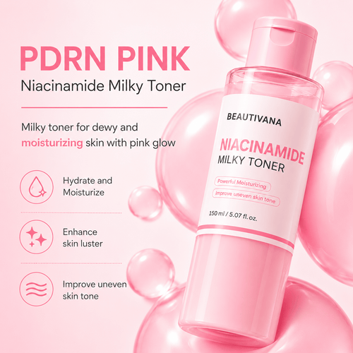 Beautivana PDRN Pink Milky Hydrating Toner