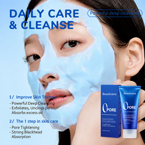 Pore Care Mud Mask for face skincare