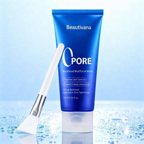 Beautivana Pore Care Mud Mask product packaging