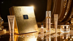 Beautivana Premium Diamond Gold Korean Skincare Set - Beautivana
