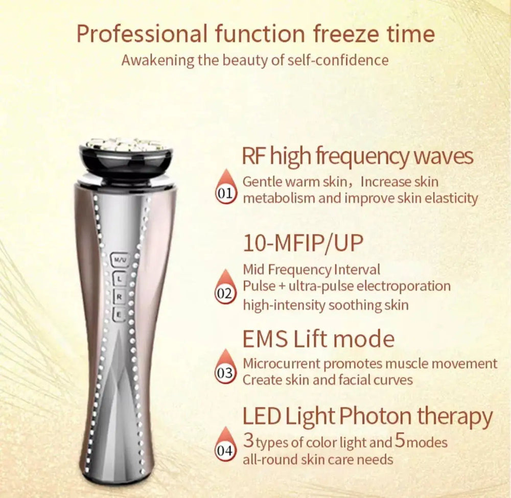Beautivana Pulse RF Facial Device for Skin Tightening & Rejuvenation - Beautivana