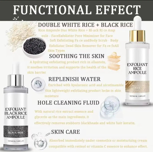 Rice and Black Rice facial serum duo by Beautivana