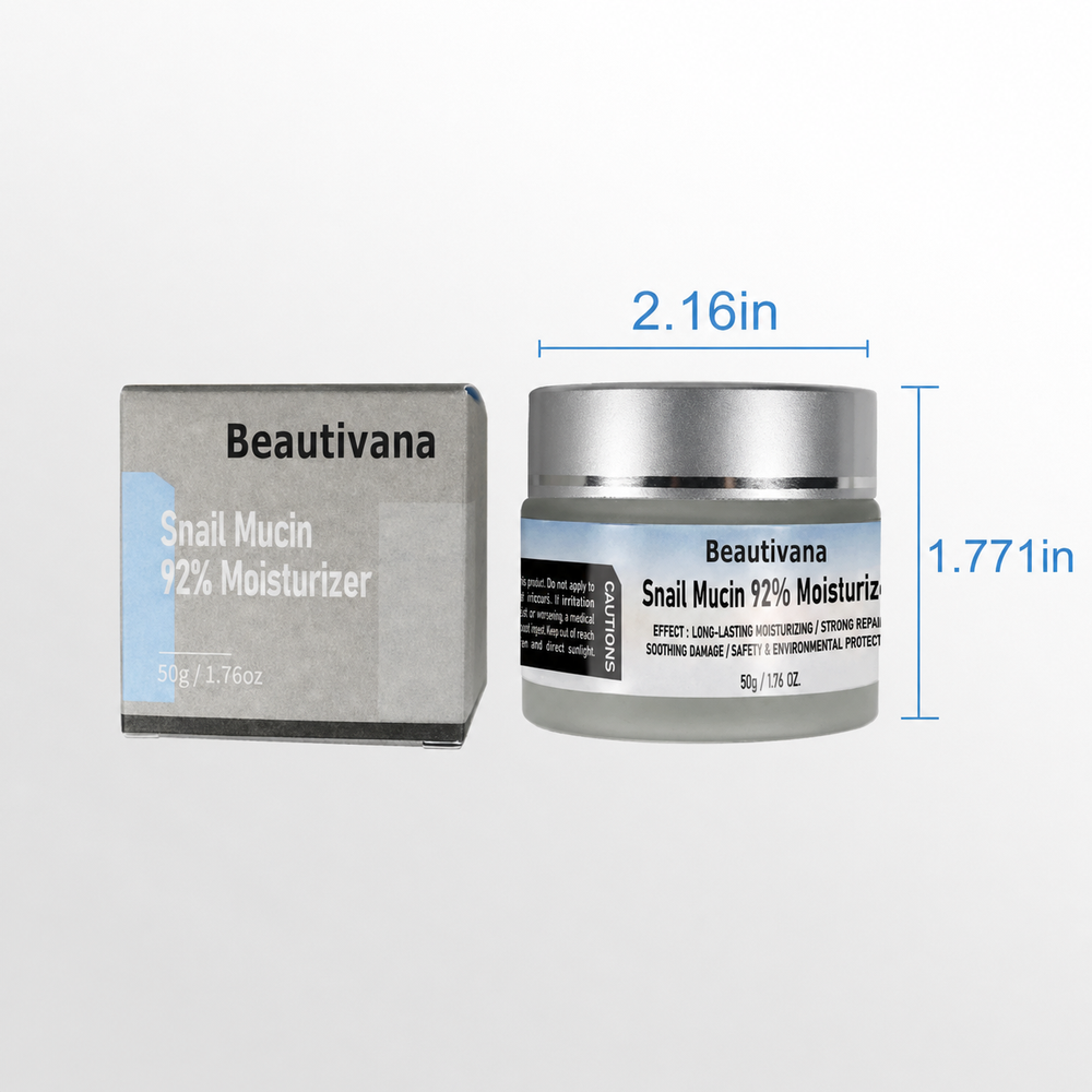 Beautivana Snail Mucin 92% Moisturizer 1.76 oz